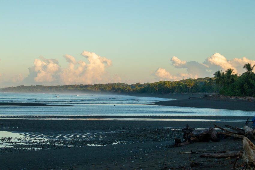 Corcovado nationaal park, gelegen op het Osa schiereiland