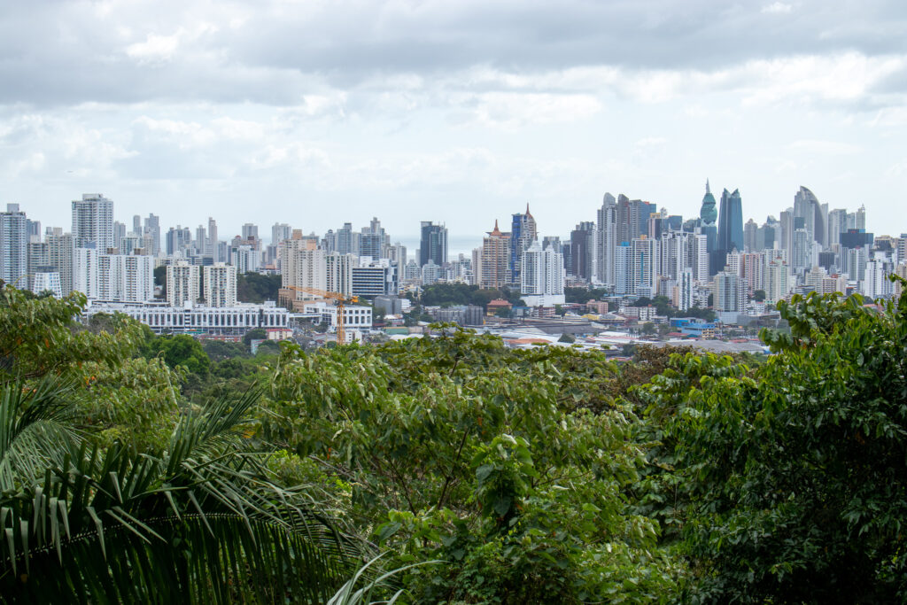 uitzicht over Panamastad