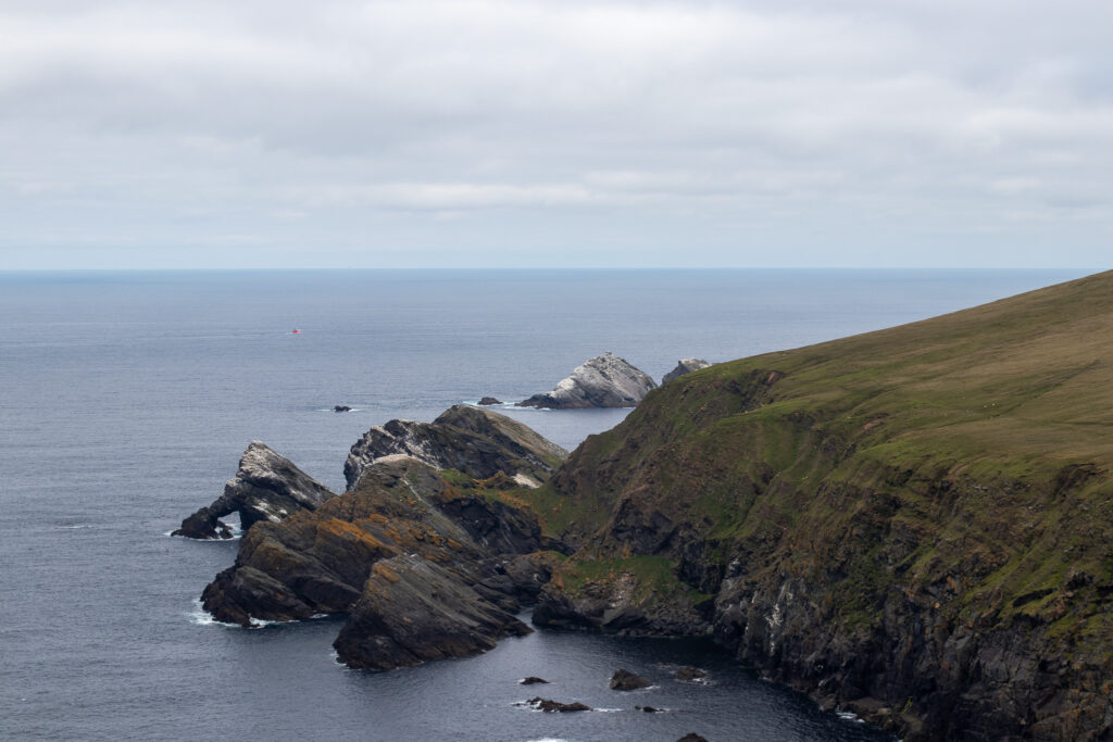 Hermaness national nature reserve, natuur op de Shetlandeilanden, Schotland