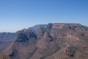The Three Rondavels langs de Panoramaroute in Zuid-Afrika. Reisverzekering