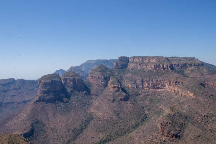 The Three Rondavels langs de Panoramaroute in Zuid-Afrika. Reisverzekering