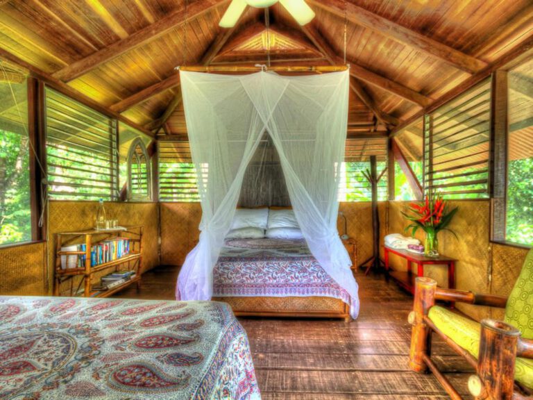 A room at Iguana Lodge, Puerto jimenez Costa Rica
