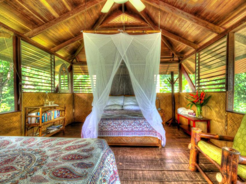 A room at Iguana Lodge, Puerto jimenez Costa Rica